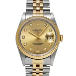 ROLEX DATEJUST DIAMOND 16233G T (1996) DIAMOND MEN'S AUTOMATIC #GZ128