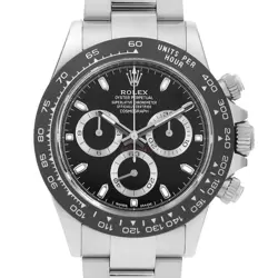 ROLEX COSMOGRAPH DAYTONA 116500LN BLACK RANDOM NUMBER SECOND HAND MENS