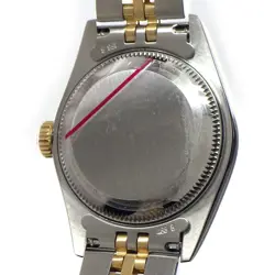 Rolex Watch Datejust 69173 Sunray Silver Dial Roman Numeral Index 750YG SS AT