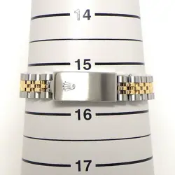 Rolex Watch Datejust 69173 Sunray Silver Dial Roman Numeral Index 750YG SS AT