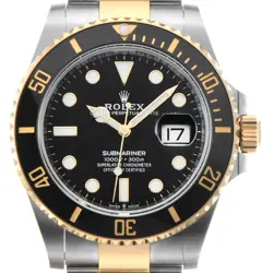 ROLEX Submariner date HL Sub-D 126613LN 11.5 frames black 662341