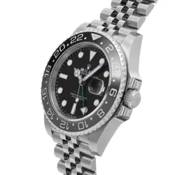 ROLEX GMT-Master II HL GMT 126710GRNR Jubilee 18 frames black 662351