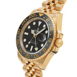 ROLEX GMT-Master II HL GMT 126710GRNR Jubilee 18 frames black 660776