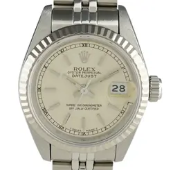 ROLEX DATEJUST 69174 WG AUTOMATIC LADIES #BS176
