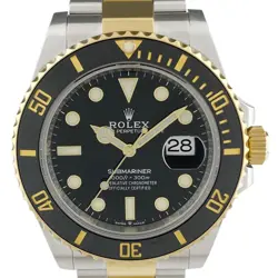ROLEX SUBMARINER DATE 126613LN YG AUTOMATIC MEN'S #BS010