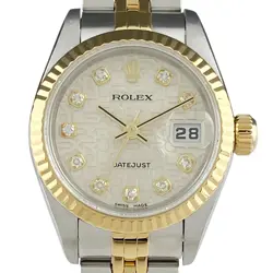 ROLEX DATEJUST 79173G YG DIAMOND AUTOMATIC LADIES #BS108