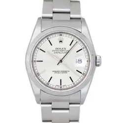 ROLEX 16200 DATEJUST SILVER #KN318