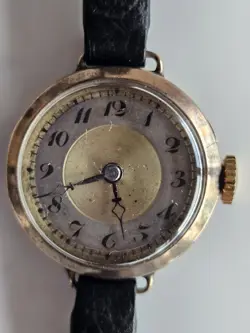 LADIES ROLEX COCKTAIL WATCH 9CT YELLOW GOLD VINTAGE ANTIQUE