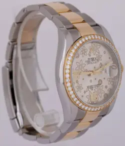 DIAMOND TWO-TONE GOLD