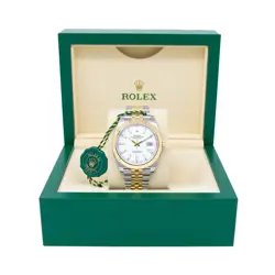 Rolex Datejust 41 126333, Stainless Steel & Yellow Gold, White Dial, Box & Pa...
