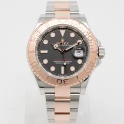 ROLEX YACHT-MASTER 40 126621, STEEL & ROSE GOLD, INTENSE BLACK DIAL, BOX & PA...