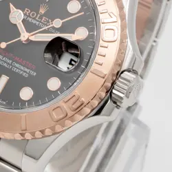 Rolex Yacht-Master 40 126621, Steel & Rose Gold, Intense Black Dial, Box & Pa...