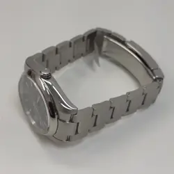 W/Box Papers 2015 Rolex Oyster Perpetual Steel Automatic 34 mm Blue Watch 114200