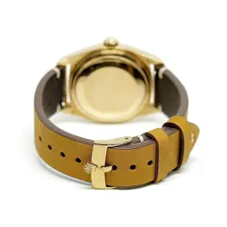 Rolex Day-Date 18038 Single Quickset with champagne baton dial from 1981