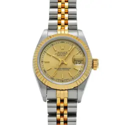 ROLEX DATEJUST 69173 L NUMBER (MANUFACTURED AROUND 1989) LADIES WATCH G0327