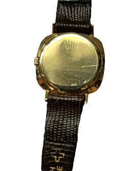 14K Rolex Vintage Cellini Ladies or Boys Strap Watch