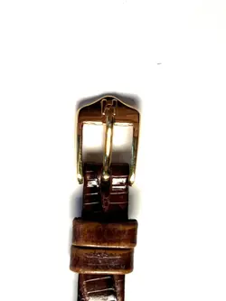 14K Rolex Vintage Cellini Ladies or Boys Strap Watch