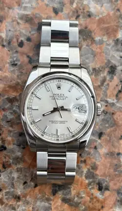 DATEJUST 116200 SILVER