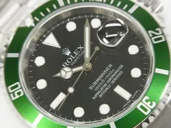 ROLEX Submariner date green bezel 16610LV M series Mens16610LV