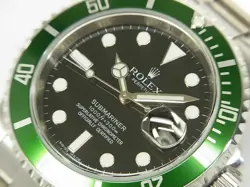 ROLEX Submariner date green bezel 16610LV M series Mens16610LV