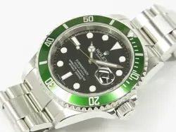 ROLEX Submariner date green bezel 16610LV M series Mens16610LV