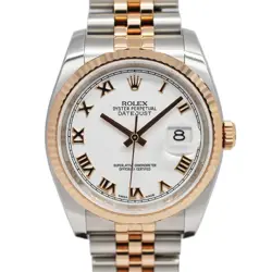 ROLEX DATEJUST 36 116231 RANDOM ROMAN AUTOMATIC MEN'S #U179
