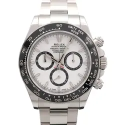 ROLEX COSMOGRAPH DAYTONA 126500LN WHITE CHRONOGRAPH AUTOMATIC MEN'S #U034