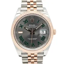 ROLEX DATEJUST 41 126331 RANDOM ROMAN AUTOMATIC MEN'S #U108
