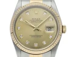 ROLEX DATEJUST MENS 16233G(W) #L334
