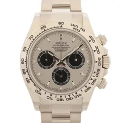 ROLEX COSMOGRAPH DAYTONA 116509 WG AT SILVER-FACE