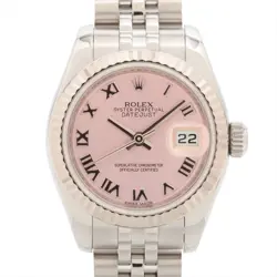 ROLEX DATEJUST 179174 SS×WG AT PINK-FACE 3 EXTRA LINKS