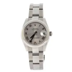 Rolex Oyster Perpetual Datejust Automatic Watch Stainless Steel 31