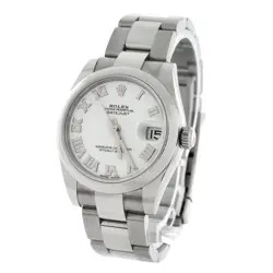 Rolex Oyster Perpetual Datejust Automatic Watch Stainless Steel 31