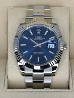 NEW 2025 ROLEX DATEJUST 41MM 126334 BLUE DIAL OYSTER