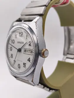 RARE Raketa ( "Rolex" ) Vintage 1980s Soviet LEGEND USSR Wrist Watch cal. 2628.H