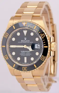 GOLD BLACK WATCH