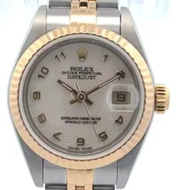 Rolex DateJust 26mm Two-Tone 18KYG/SS Cream Anniversary Dial 79173