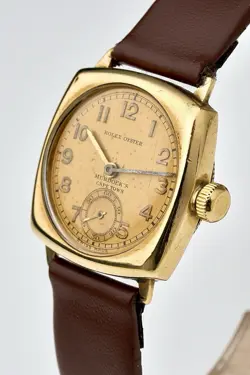 Rolex Oyster ‘Murdocks Cape Town’ South Africa 1935 Vintage Gents Cushion Watch