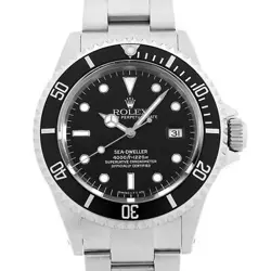 ROLEX SEA-DWELLER 16600 BLACK U NUMBER SECOND HAND MENS