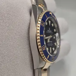 MINT PAPERS 2023 Rolex Submariner Date 41mm Ceramic Blue 18K Gold 126613LB BOX