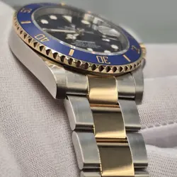 MINT PAPERS 2023 Rolex Submariner Date 41mm Ceramic Blue 18K Gold 126613LB BOX