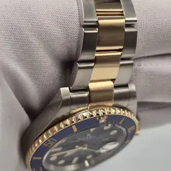 MINT PAPERS 2023 Rolex Submariner Date 41mm Ceramic Blue 18K Gold 126613LB BOX