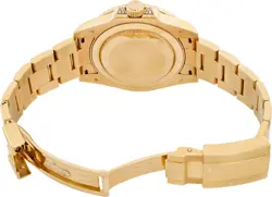 Rolex GMT-Master II 116758SANR 18k Yellow Gold Black dial 40mm Automatic watch