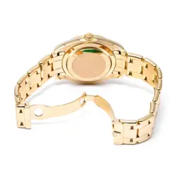 ROLEX Day-Date Pearlmaster 18948 Black shell/diamond 660268