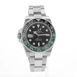 Rolex GMT-Master II 126720 VTNR Left Handed Sprite Steel Oyster GMT Mens Watch