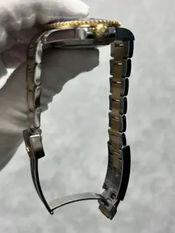 Rolex Submariner Date 116613LB Two Tone 18k Gold Oyster Bracelet 40mm Blue Dial