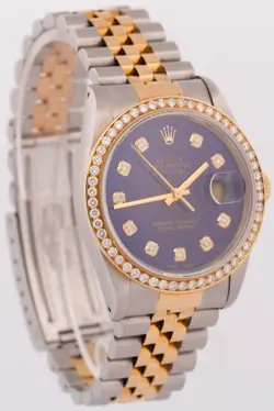 36MM BLUE DIAMOND