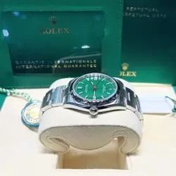 Rolex 126000 Oyster Perpetual 36mm Steel Green Dial Oyster-2024