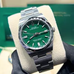 Rolex 126000 Oyster Perpetual 36mm Steel Green Dial Oyster-2024