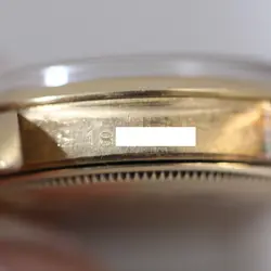VINTAGE ROLEX 1500 OYSTER DATE 18K SOLID YELLOW GOLD 1968 MENS WATCH SERVICE